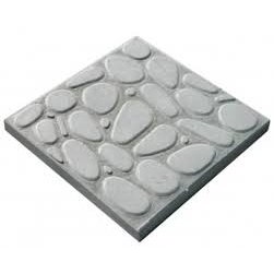 Плитка фэм «Галька» (серый, 300*300*30 см.)